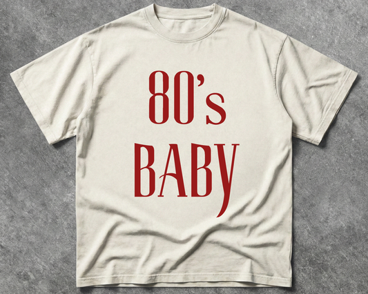 80’s Baby Red
