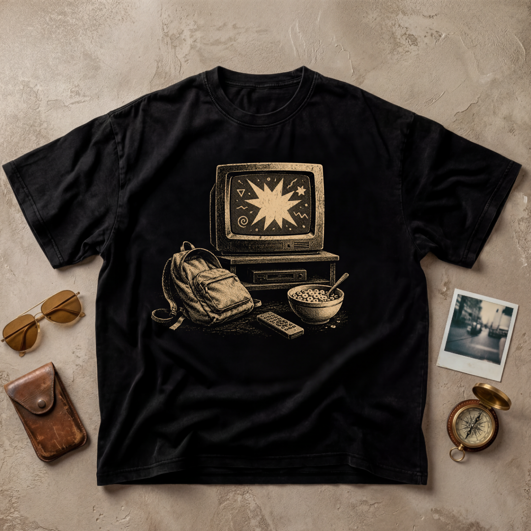 Vintage After School TV Memories Tee