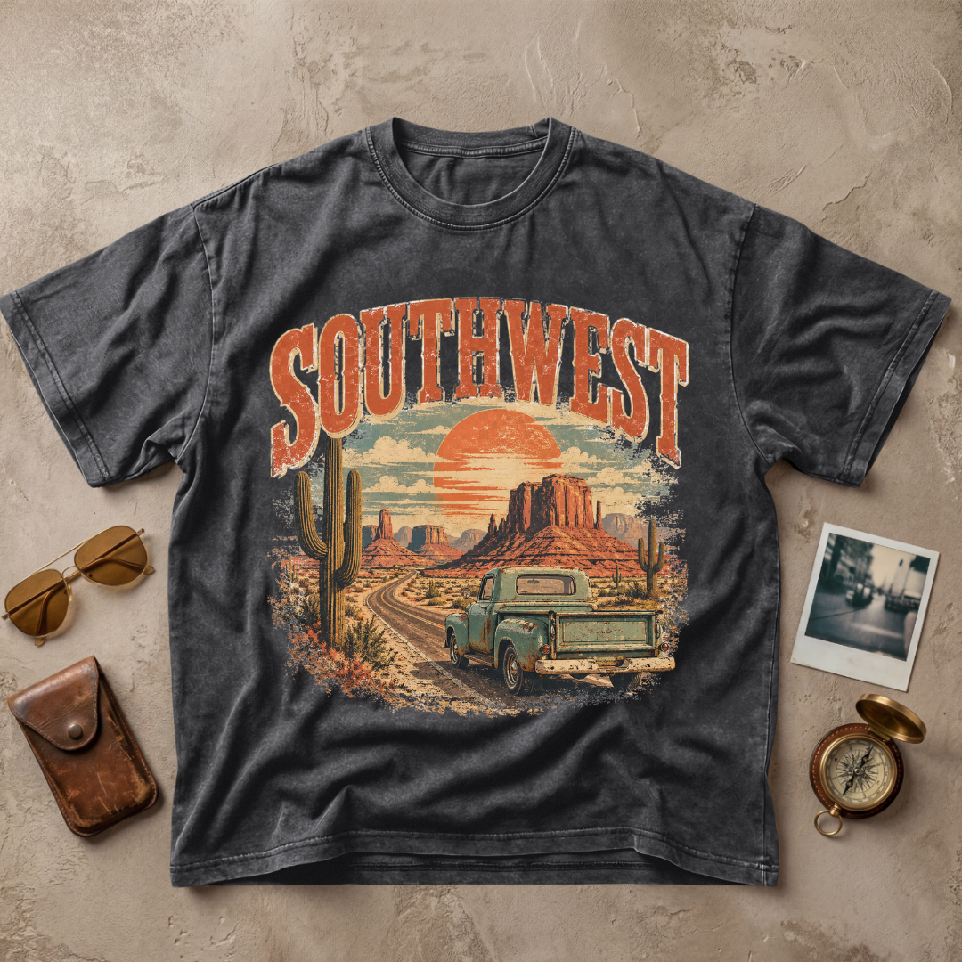 Southwest Desert Vintage Road Trip