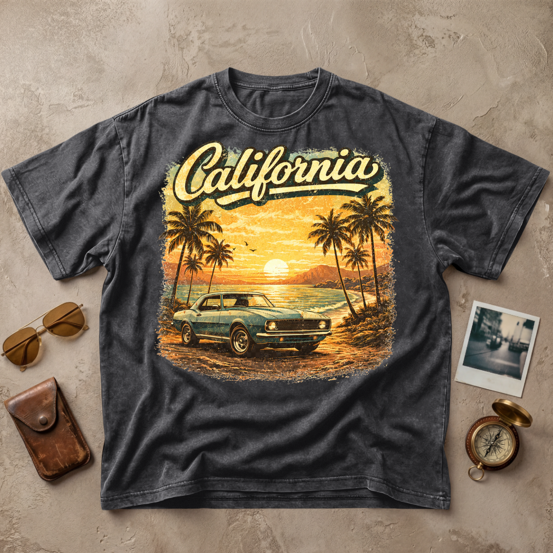 California Sunset Vintage