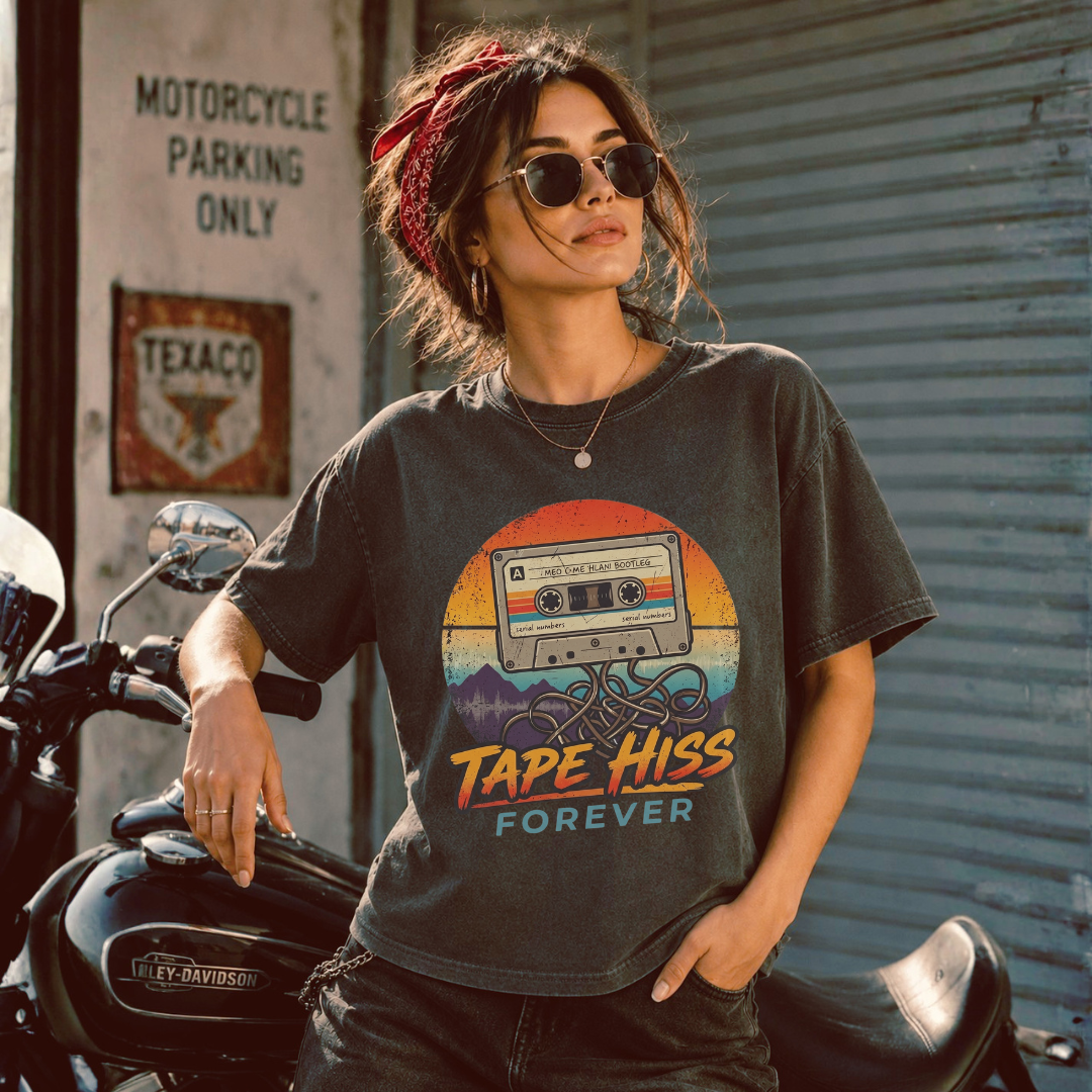Tape Hiss Forever Vintage Cassette