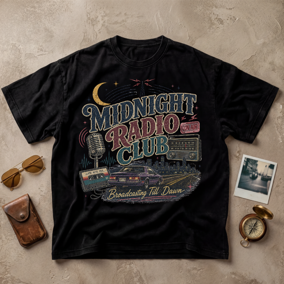 Midnight Radio Club Vintage Broadcast