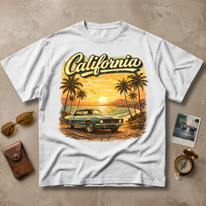 California Sunset Vintage