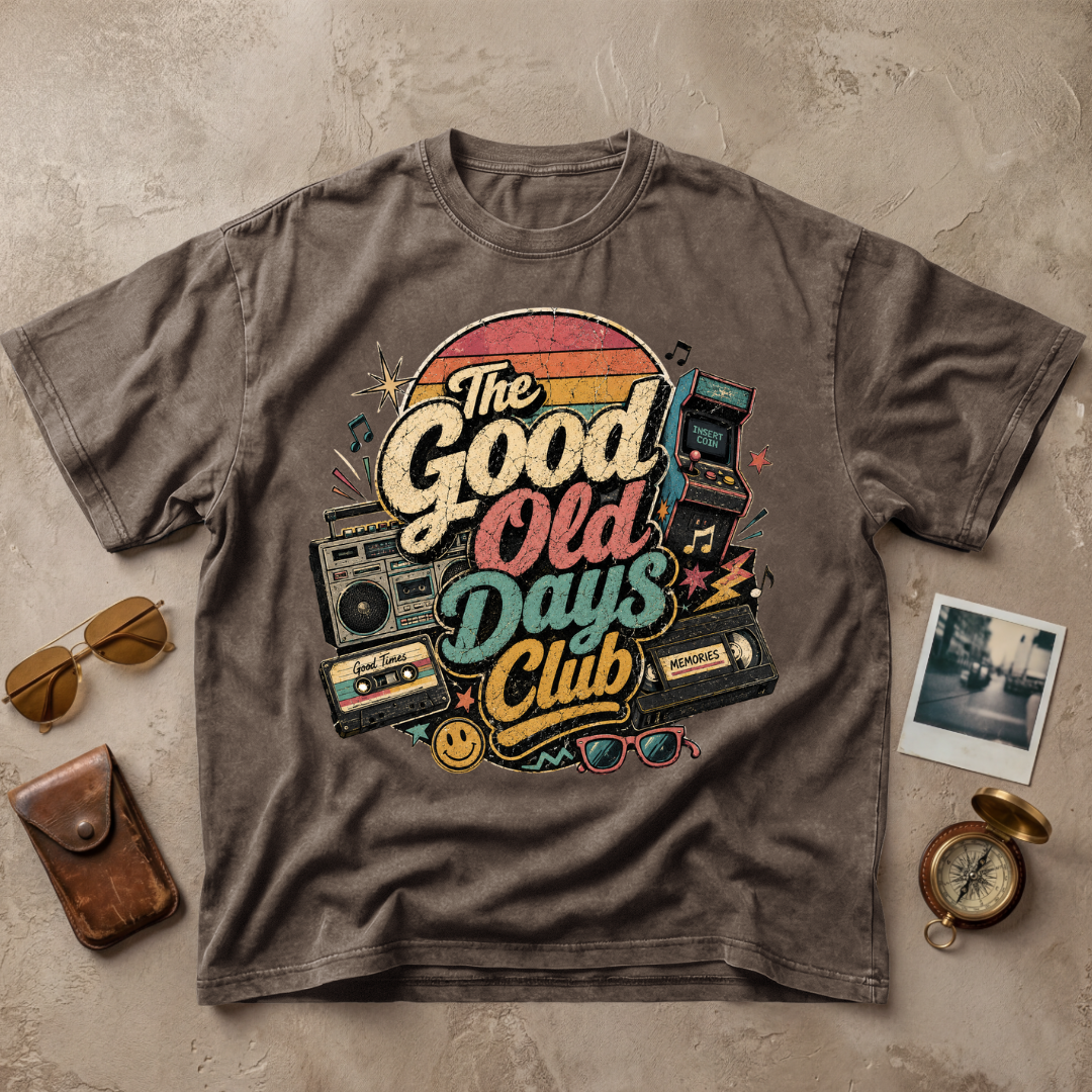 The Good Old Days Club Vintage Tee
