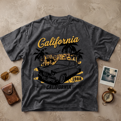 California Vintage Car Retro