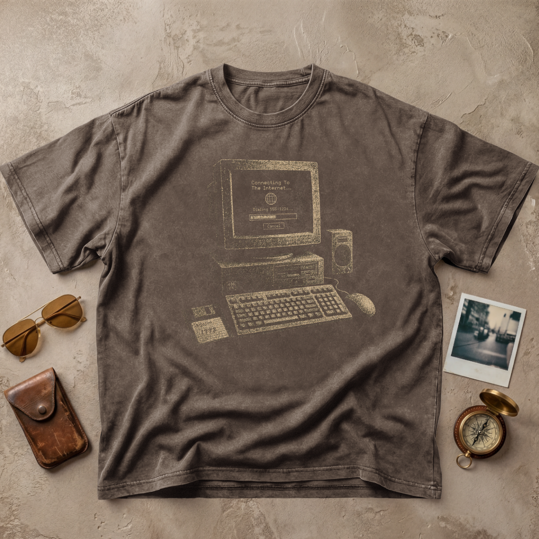Connecting To The Internet Vintage Tee