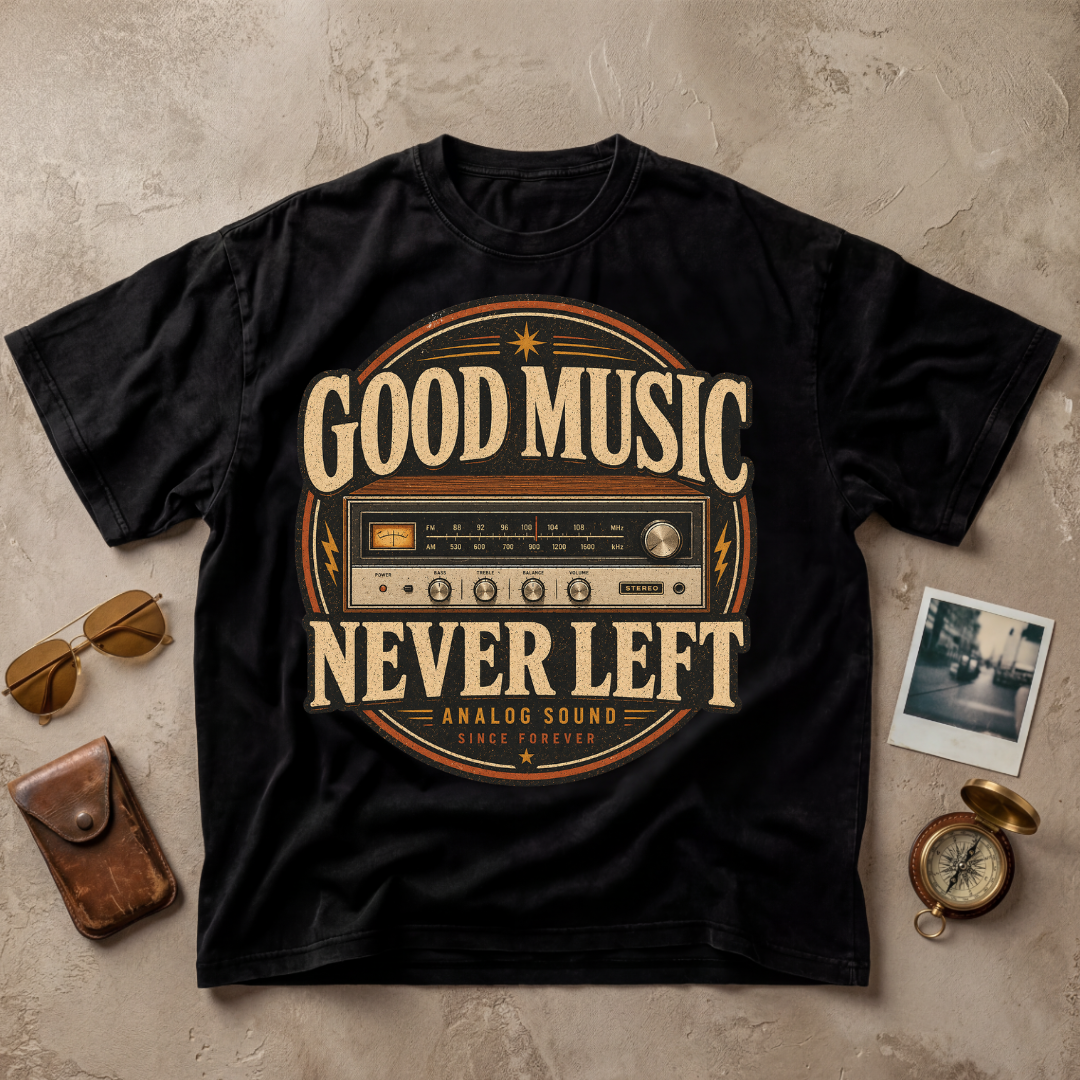 Good Music Never Left Vintage Analog