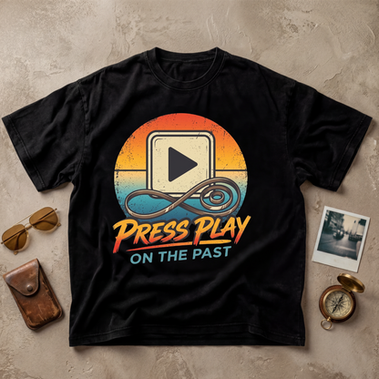 Press Play Vintage Nostalgia Design