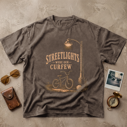 Streetlights Were Our Curfew Vintage Tee