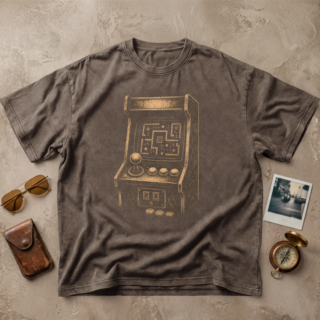 Retro Arcade Machine Vintage Tee