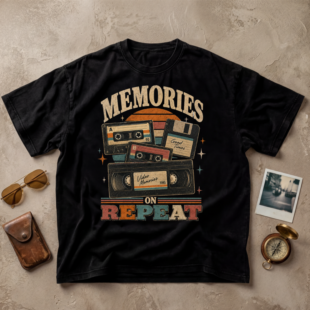 Memories On Repeat Retro Tee