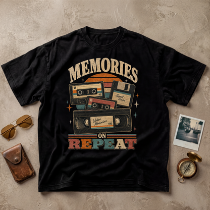 Memories On Repeat Retro Tee