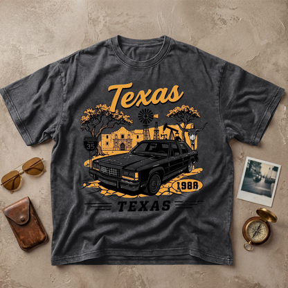 Texas Vintage Car Retro