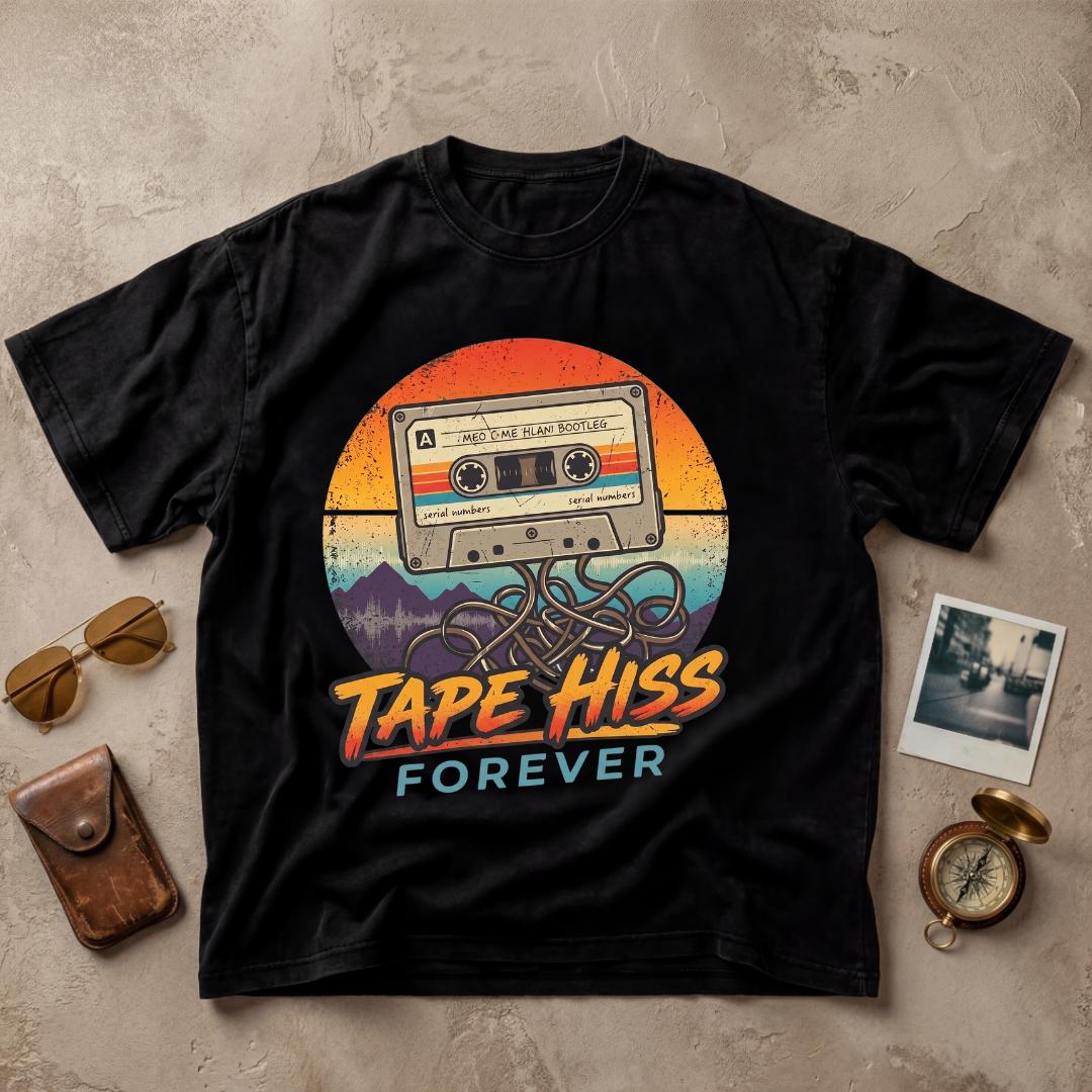 Tape Hiss Forever Vintage Cassette