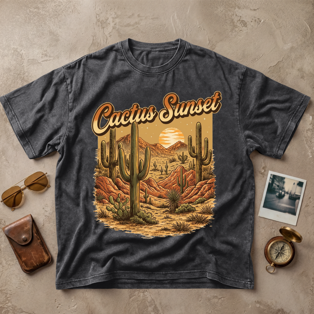 Cactus Sunset