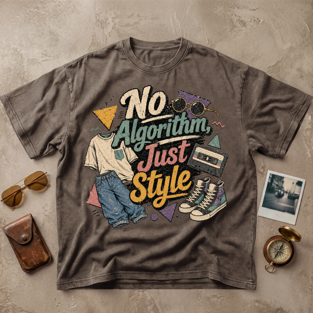 No Algorithm Just Style Tee