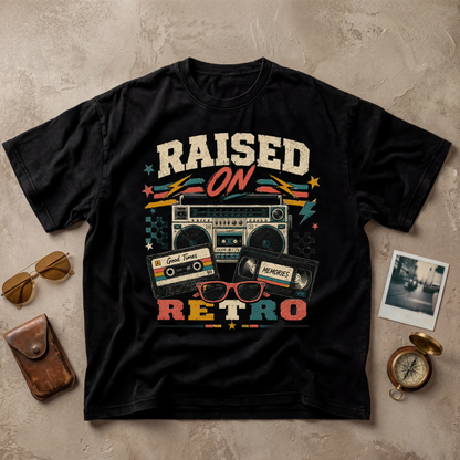 Raised On Retro Vintage Tee