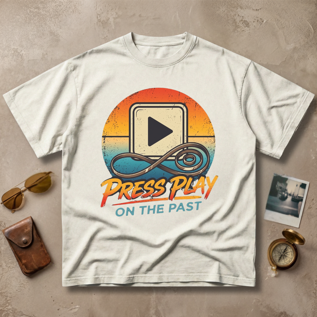 Press Play Vintage Nostalgia Design