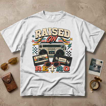 Raised On Retro Vintage Tee