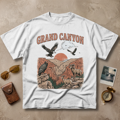 Grand Canyon Vintage Wildlife Graphic Tee