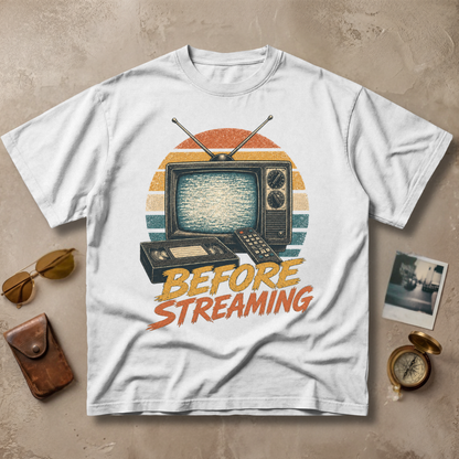 Before Streaming Vintage Retro TV