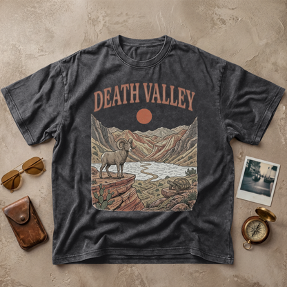 Death Valley Vintage Desert Wildlife Graphic Tee