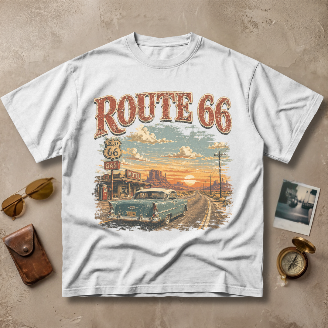 Route 66 Vintage Desert Road Trip