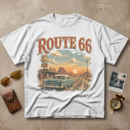 Route 66 Vintage Desert Road Trip