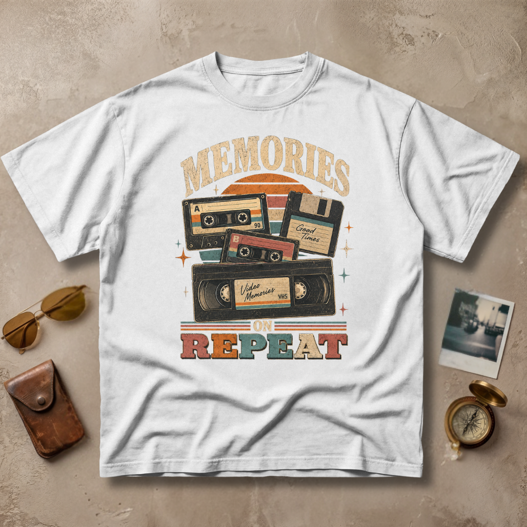 Memories On Repeat Retro Tee