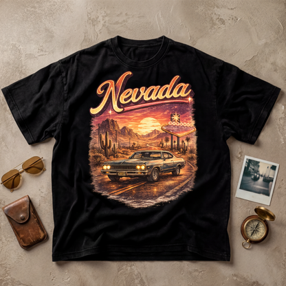 Nevada Desert Night Drive