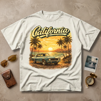 California Sunset Vintage