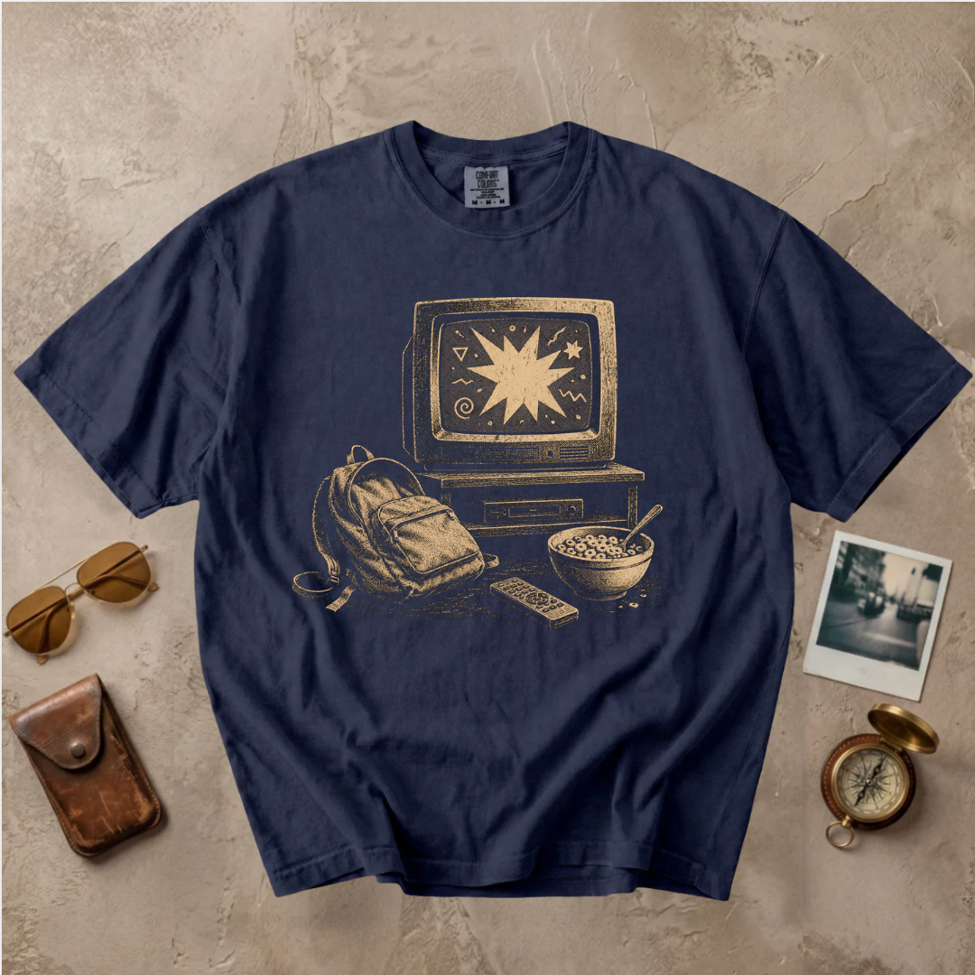 Vintage After School TV Memories Tee