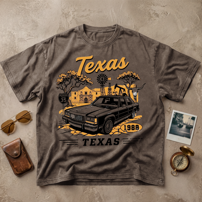 Texas Vintage Car Retro
