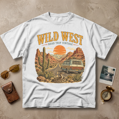 Wild West Road Trip Vintage Tee