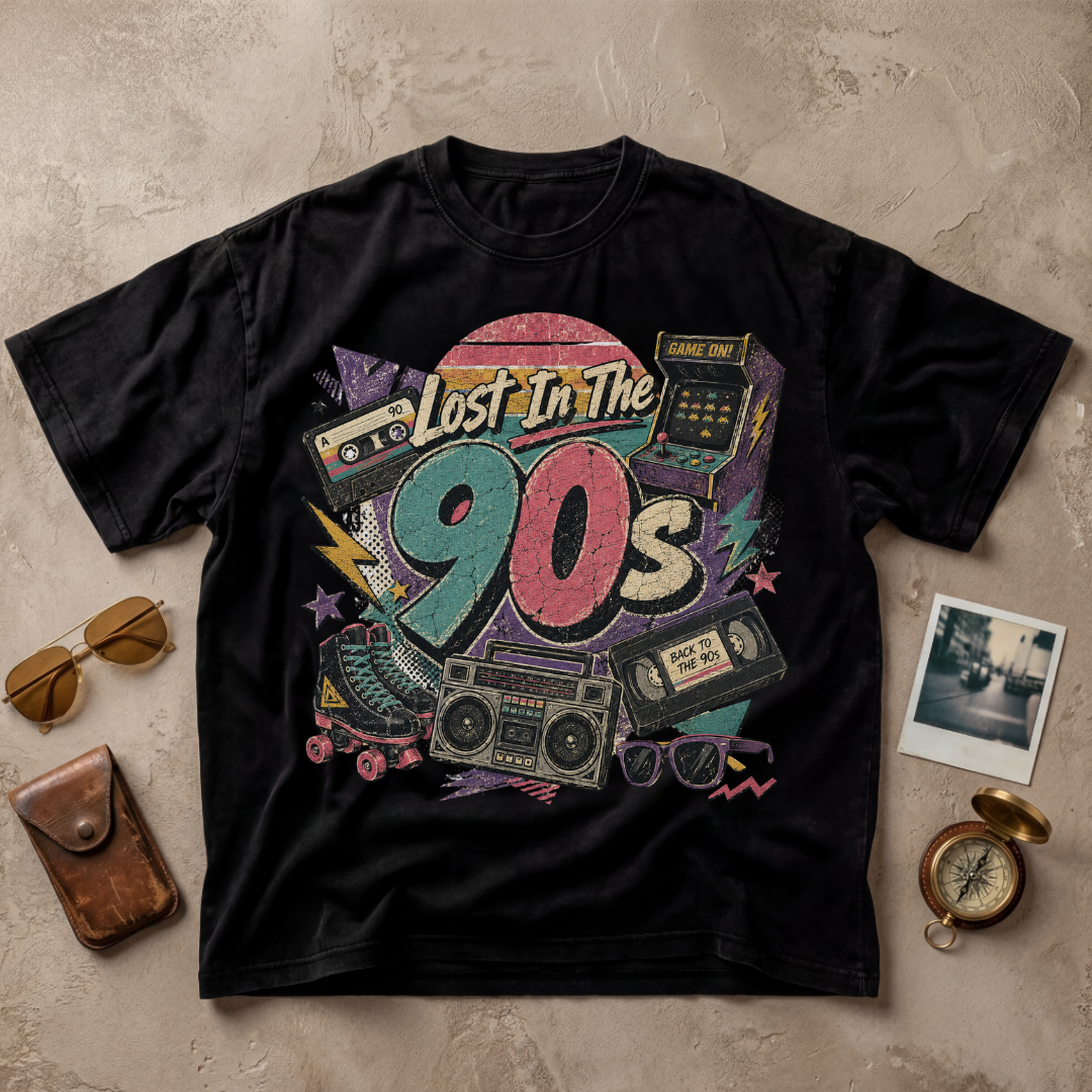 Lost In The 90s Vintage Tee