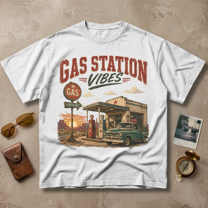 Gas Station Vibes Vintage Retro