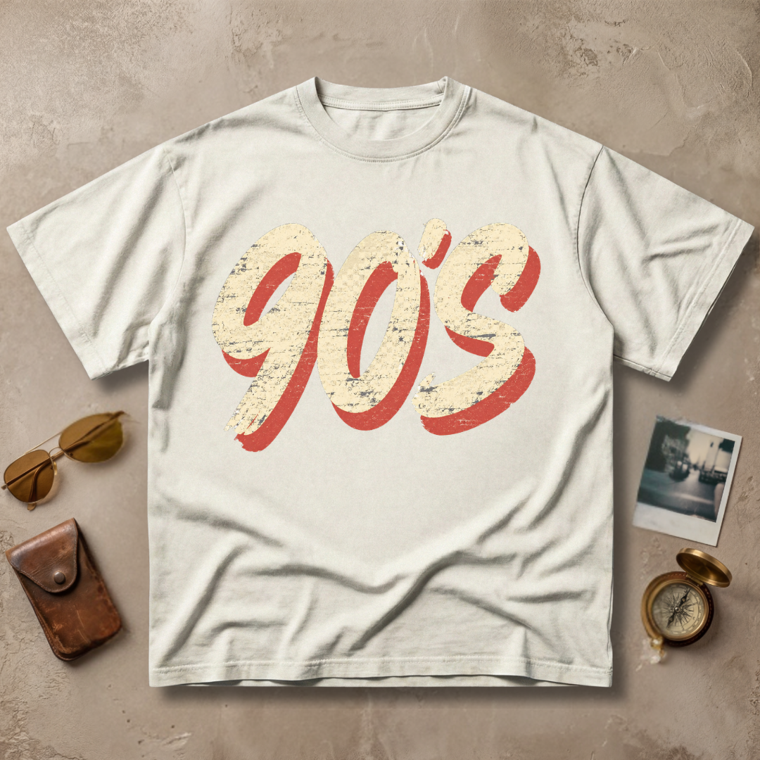 90’s Vintage Retro Script