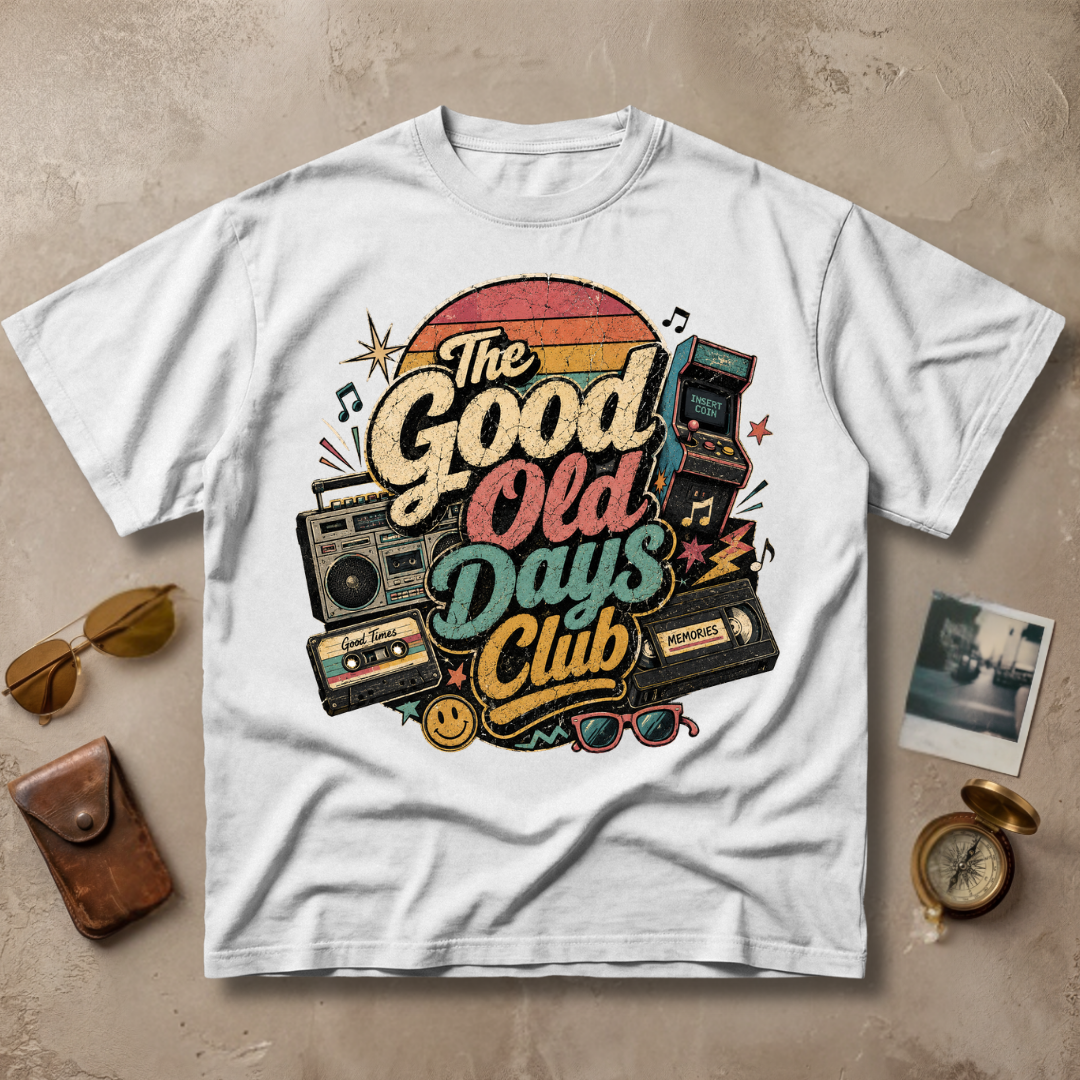 The Good Old Days Club Vintage Tee