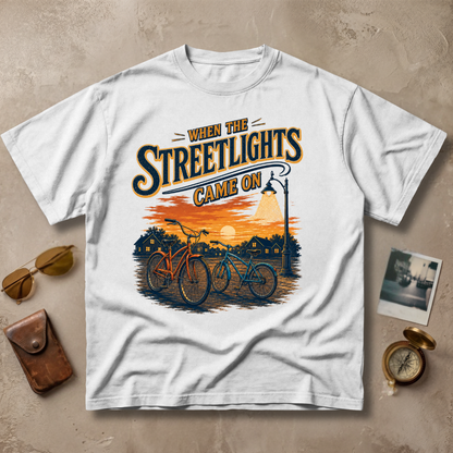 When The Streetlights Came On Vintage Tee