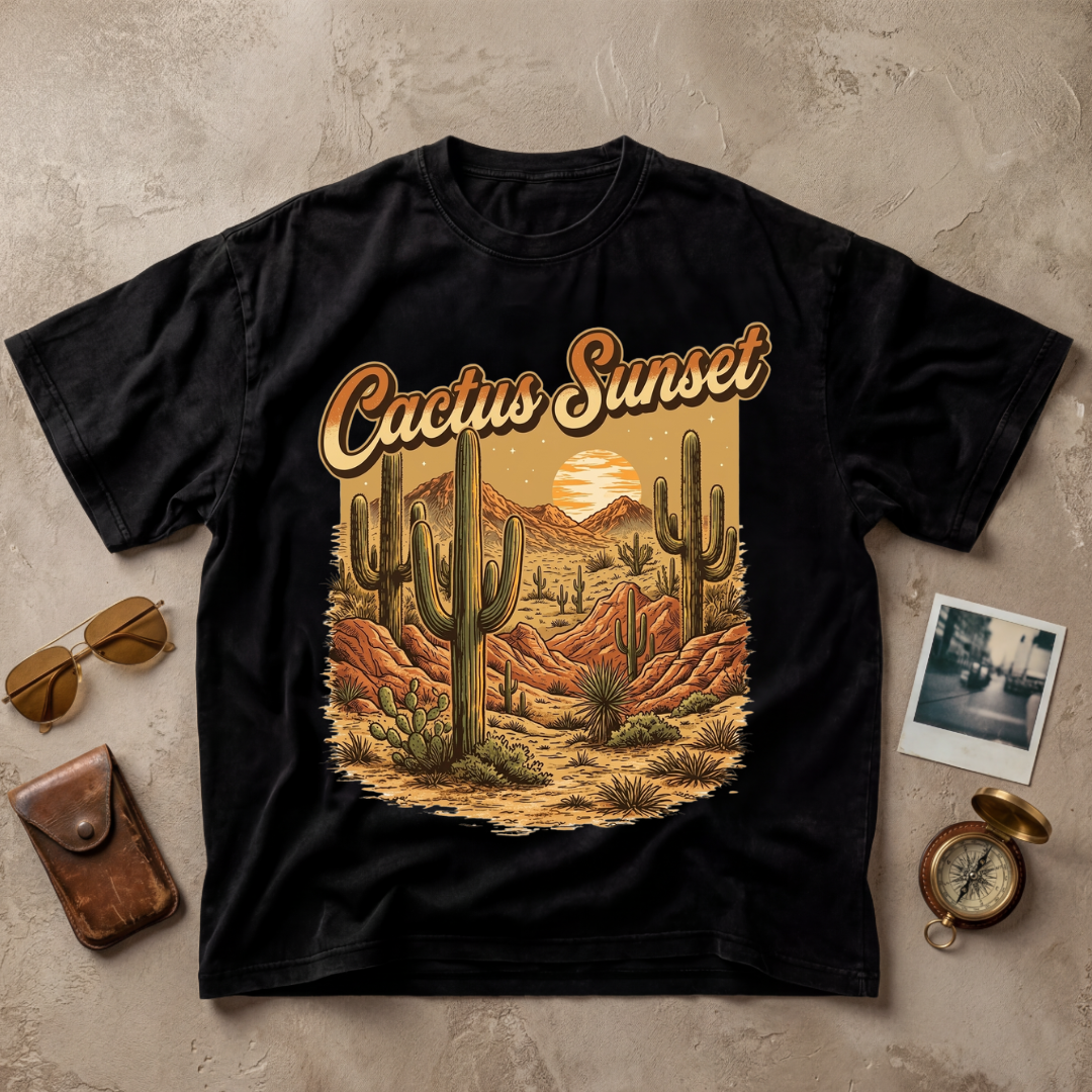 Cactus Sunset