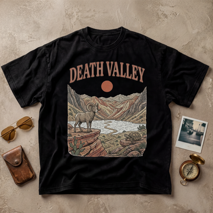 Death Valley Vintage Desert Wildlife Graphic Tee