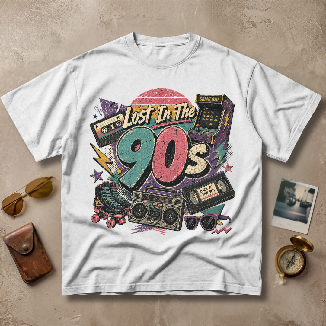Lost In The 90s Vintage Tee