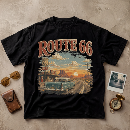 Route 66 Vintage Desert Road Trip