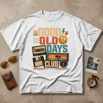 Good Old Days Club Retro Tee