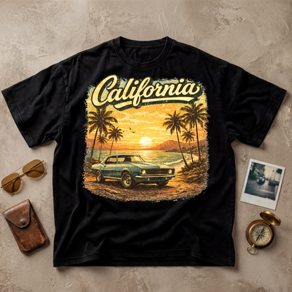 California Sunset Vintage