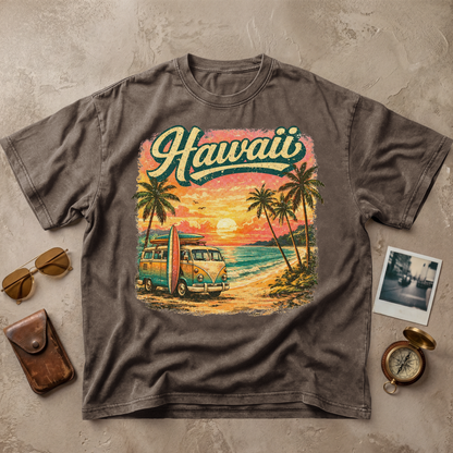 Hawaii Sunset Vintage