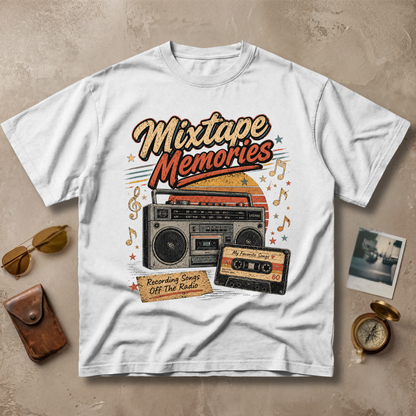 Mixtape Memories Vintage Cassette Tee