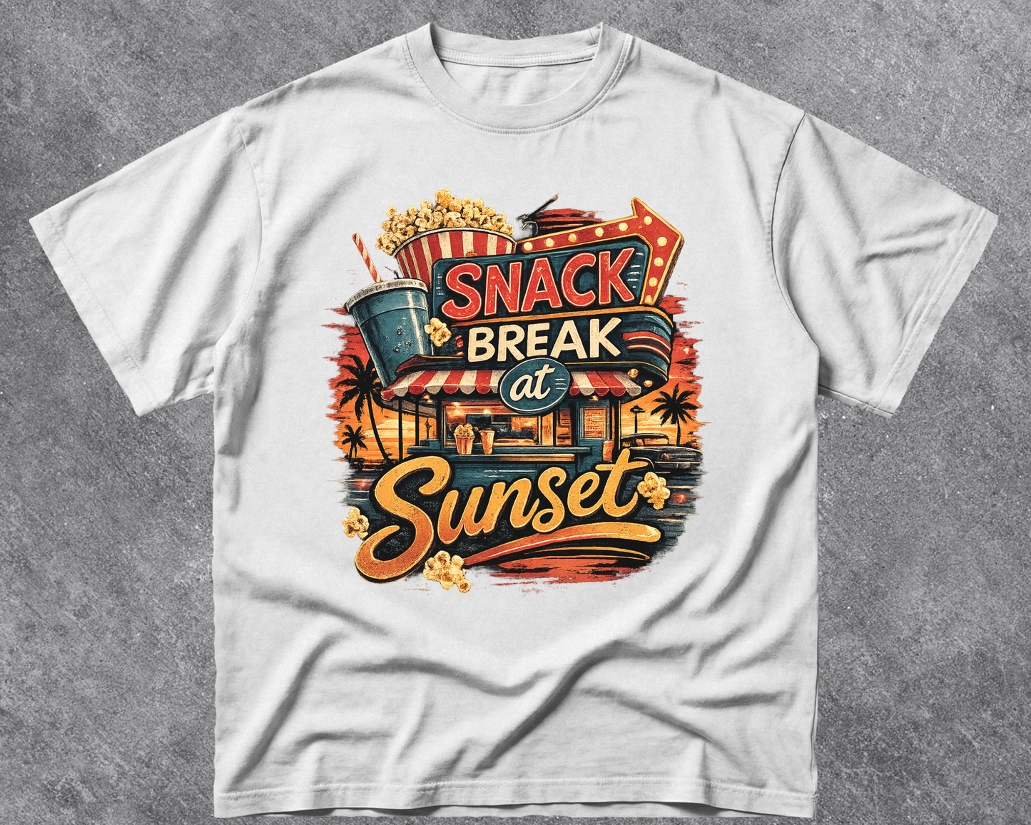 Snack Break at Sunset