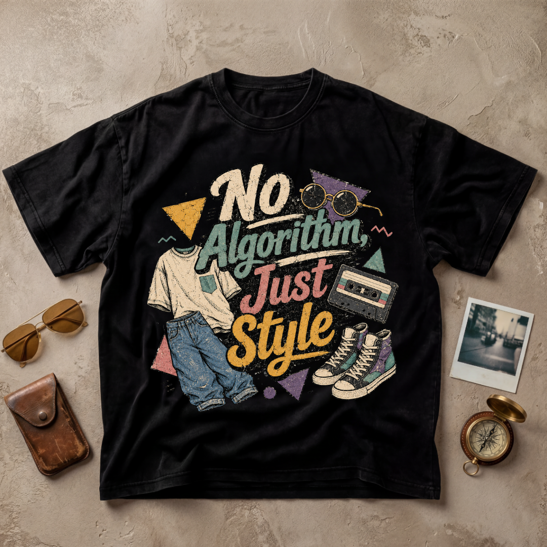 No Algorithm Just Style Tee