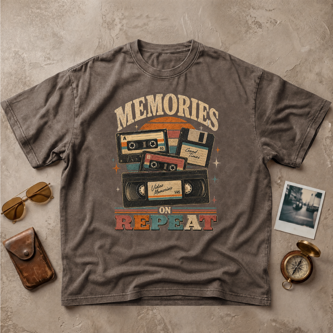 Memories On Repeat Retro Tee